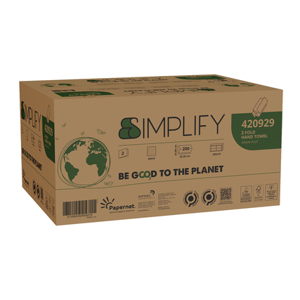 Papernet Papierhandtücher Simplify Produktbild pa_produktabbildung_1 XL