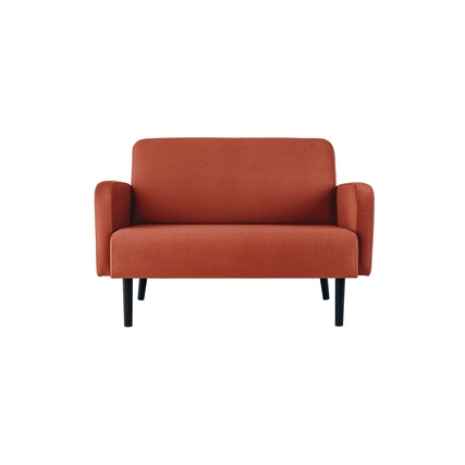 Paperflow Sofa easyChair LISBOA 124 x 83 x 81,5 cm (B x H x T) Samt (100 % Polyester) rost Produktbild pa_produktabbildung_1 XL