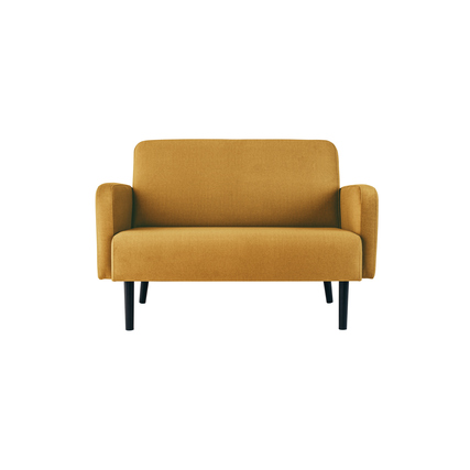 Paperflow Sofa easyChair LISBOA 124 x 83 x 81,5 cm (B x H x T) Stoff (100 % Polyester) safran Produktbild pa_produktabbildung_1 XL