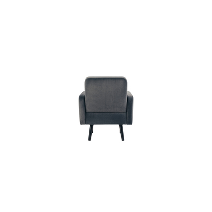Paperflow Sessel easyChair LISBOA Samt (100 % Polyester) anthrazit Produktbild pa_produktabbildung_3 XL