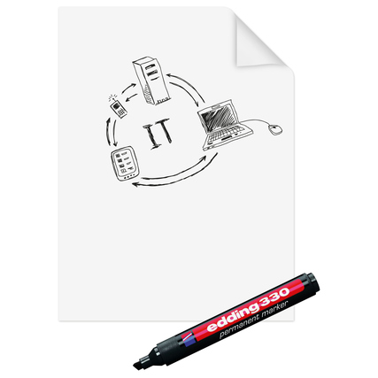 Legamaster Flipchartfolie Magic Chart Paperchart Produktbild pa_ohnedeko_1 XL