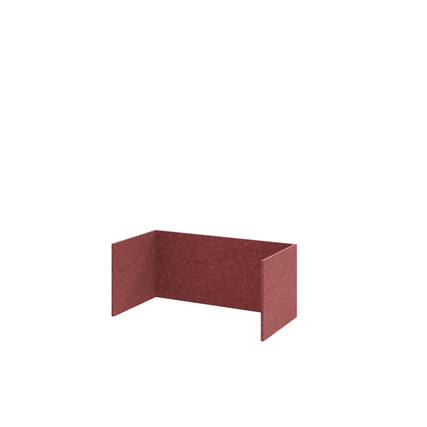 Hammerbacher Akustik Einhausung FlexWall bordeaux Produktbild pa_produktabbildung_1 XL