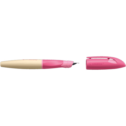 STABILO® Füllfederhalter EASYbirdy Timber A (Anfänger) Linkshänder dunkelpink/hellpink Produktbild pa_produktabbildung_1 XL