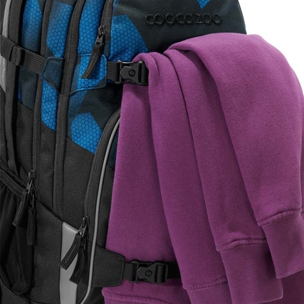 COOCAZOO Schulrucksack PORTER Electric Ice Produktbild pa_ohnedeko_2 XL