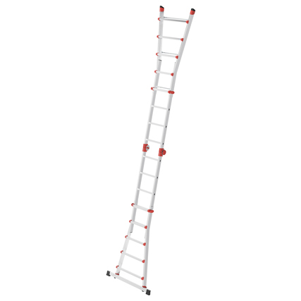 Hailo Multifunktionsleiter M80 4 x 5 Stufen Produktbild pa_produktabbildung_2 XL