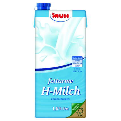 MUH® H-Milch 1,5 % Produktbild pa_produktabbildung_1 XL