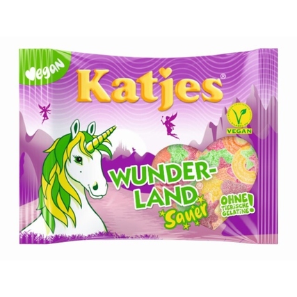 Katjes Fruchtgummi Wunderland Sauer 175 g/Pack. Produktbild pa_produktabbildung_1 XL