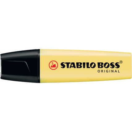 STABILO® Textmarker BOSS® ORIGINAL Pastel pastellgelb Produktbild pa_produktabbildung_1 XL
