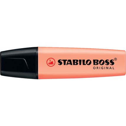 STABILO® Textmarker BOSS® ORIGINAL Pastel pastellorange Produktbild pa_produktabbildung_1 XL