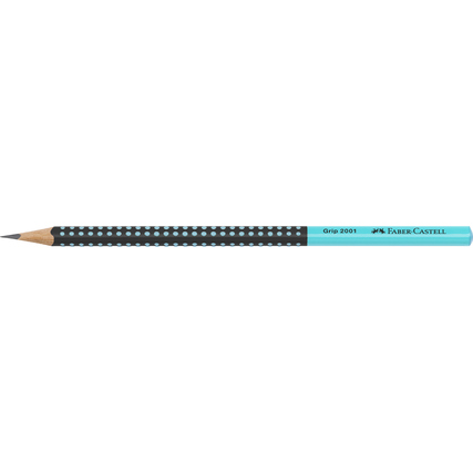 Faber-Castell Bleistift Grip 2001 Two Tone HB schwarz/pink Produktbild pa_produktabbildung_2 XL