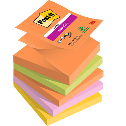 Post-it® Haftnotiz Super Sticky Z-Notes Boost Collection Produktbild pa_produktabbildung_1 XL