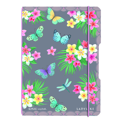 Herlitz Notizheft my.book flex Ladylike Butterflies Produktbild pa_produktabbildung_1 XL
