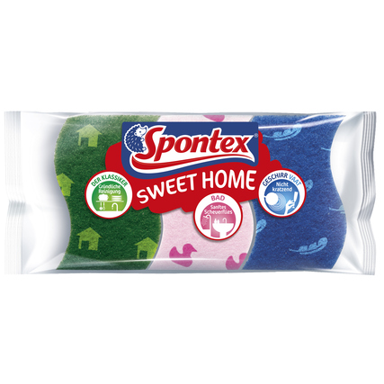 Spontex Reinigungsschwamm Sweet Home Produktbild pa_produktabbildung_1 XL