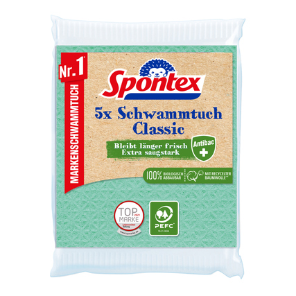 Spontex Schwammtücher Classic Produktbild pa_produktabbildung_1 XL
