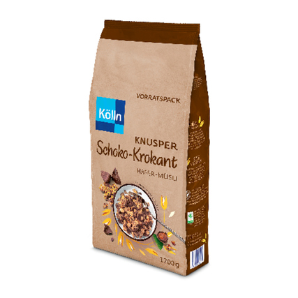 Kölln Müsli Knusper Schoko-Krokant 4 x 1.700 g/Pack. Produktbild pa_produktabbildung_1 XL