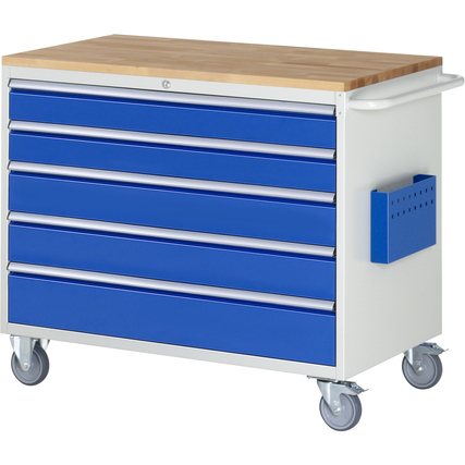 RAU Werkstattwagen 7000 1.145 x 975 x 650 mm (B x H x T) 5 Schubladen Produktbild pa_produktabbildung_1 XL