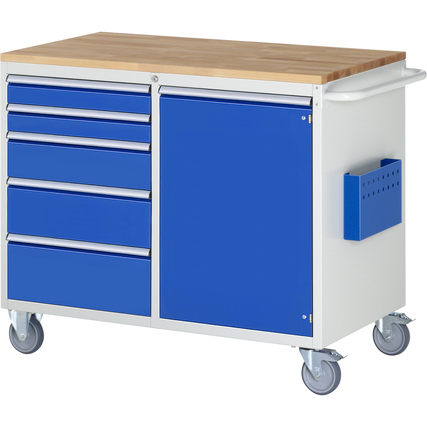 RAU Werkstattwagen 7000 1.145 x 975 x 650 mm (B x H x T) 5 Schubladen Produktbild pa_produktabbildung_1 XL