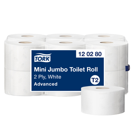 Tork Toilettenpapier Mini Advanced Großrolle Produktbild pa_produktabbildung_1 XL