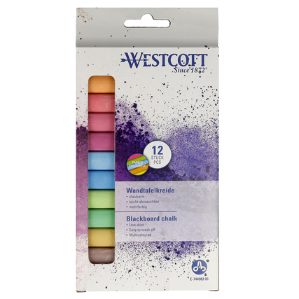 Westcott Tafelkreide farbig sortiert Produktbild pa_produktabbildung_1 XL