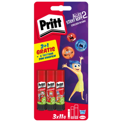 Pritt Klebestift Original Alles steht Kopf 2 3 x 11 g/Pack. Produktbild pa_produktabbildung_1 XL