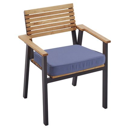 memo Gartenauflage memo Gartensessel Sassa L6762 blau Produktbild pa_ohnedeko_1 XL