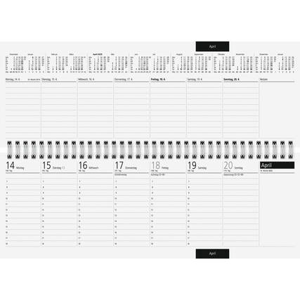 rido/idé Querkalender Sequenz 2025 Produktbild pa_produktabbildung_2 XL