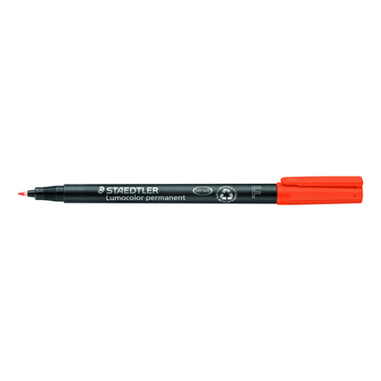 STAEDTLER® Folienstift Lumocolor® permanent 318 0,6mm orange nicht dokumentenecht