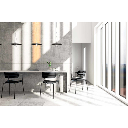 Paperflow Besucherstuhl Bistro schwarz Produktbild pa_ohnedeko_1 XL