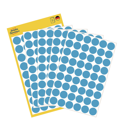 Avery Zweckform Markierungspunkt blau Produktbild pa_produktabbildung_1 XL