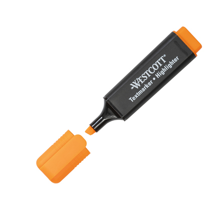 Westcott Textmarker 2-5mm orange Keilspitze