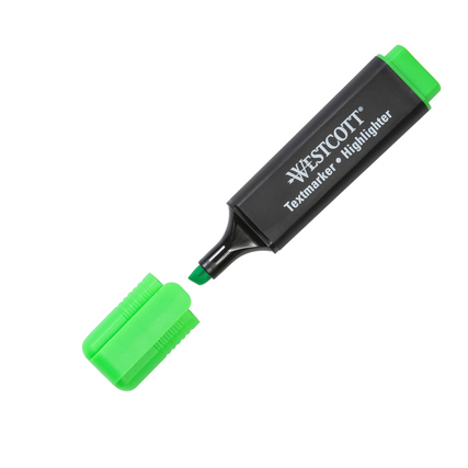 Westcott Textmarker grün Produktbild pa_produktabbildung_1 XL
