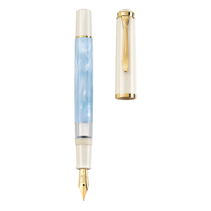 Pelikan Kolbenfüllfederhalter exklusiv Classic M200 M (Medium) pastellblau Produktbild pa_produktabbildung_2 XL