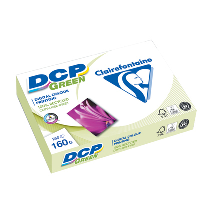 Clairefontaine Kopierpapier DCP GREEN DIN A4 250 Bl./Pack. 160 g/m² Produktbild pa_produktabbildung_1 XL