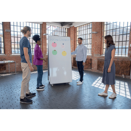 Nobo® Multifunktionstafel Move & Meet Vollsystem Produktbild pa_ohnedeko_1 XL