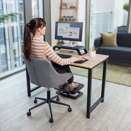 Fellowes® Fußstütze Hana&trade; LT schwarz Produktbild pa_ohnedeko_2 XL