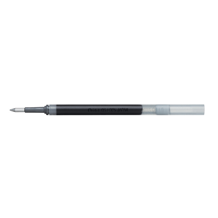 Schwarze Nachfüllmine für den Pentel EnerGel Document Tintenroller mit dünner Spitze.