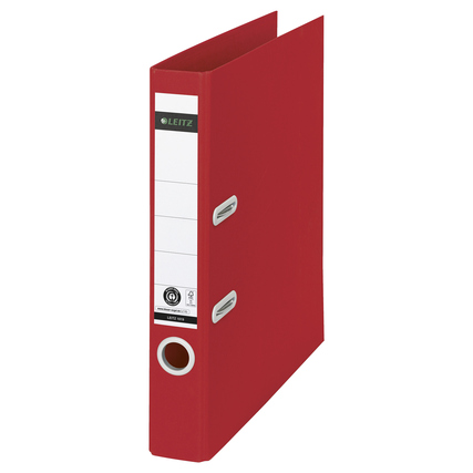 Leitz Ordner Recycle DIN A4 50 mm rot Produktbild pa_produktabbildung_1 XL