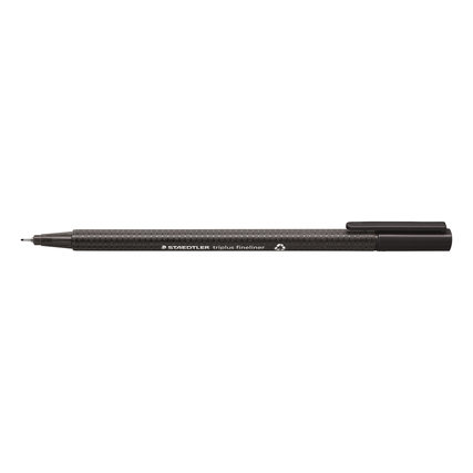 STAEDTLER® Fineliner triplus® 334 schwarz Produktbild pa_produktabbildung_1 XL