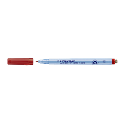STAEDTLER® Folienstift Lumocolor® correctable 305 1 mm rot Produktbild pa_produktabbildung_1 XL
