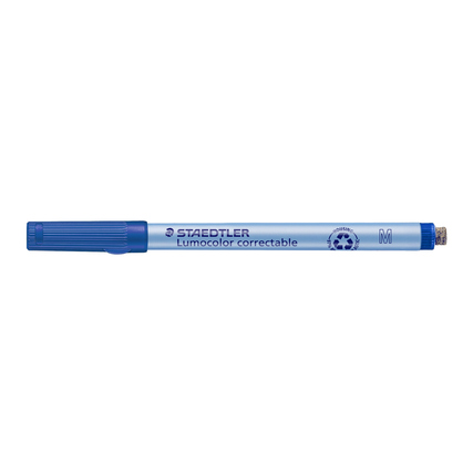 STAEDTLER® Folienstift Lumocolor® correctable 305 1 mm blau Produktbild pa_produktabbildung_2 XL