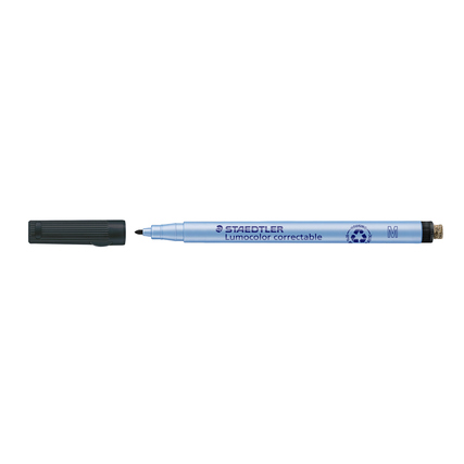 STAEDTLER® Folienstift Lumocolor® correctable 305 1 mm schwarz Produktbild pa_produktabbildung_1 XL