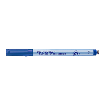 STAEDTLER® Folienstift Lumocolor® correctable 305 0,6 mm blau Produktbild pa_produktabbildung_2 XL