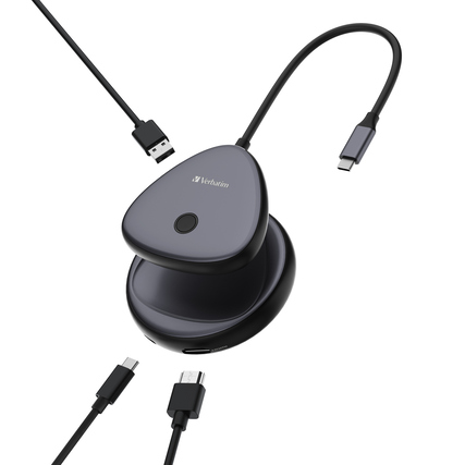 Verbatim USB-Hub Share my Screen WDA-02 4K Produktbild pa_ohnedeko_1 XL