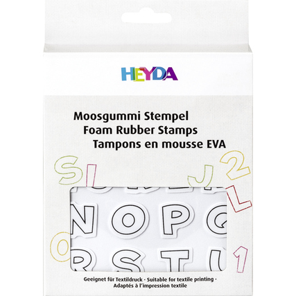 HEYDA Motivstempel Alphabet, Zahlen 47 St./Pack. Produktbild pa_produktabbildung_4 XL