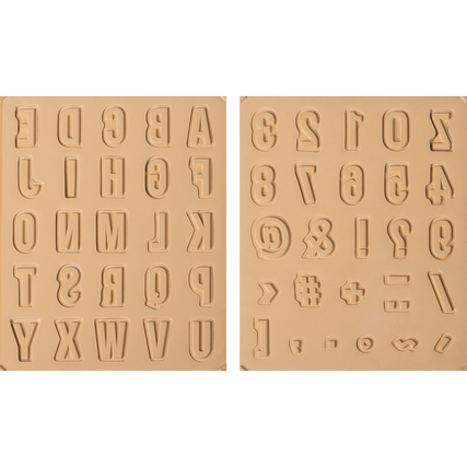 HEYDA Motivstempel Alphabet, Zahlen 52 St./Pack. Produktbild pa_produktabbildung_2 XL