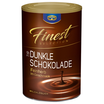 KRÜGER Finest SELECTION Getränkepulver Dunkle Schokolade Produktbild pa_produktabbildung_1 XL