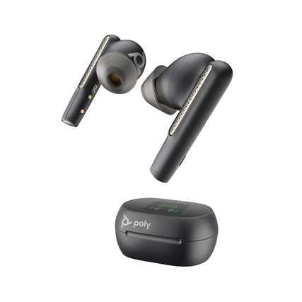 Poly Headset Voyager Free 60+ UC M USB-C 30m carbon black