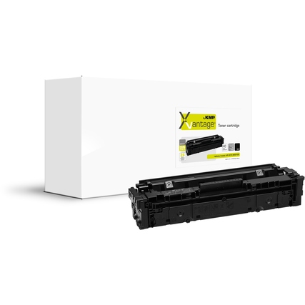 Schwarzer Toner in Kartonverpackung, kompatibel mit HP 207X.