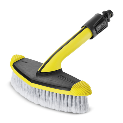Hochdruckreiniger Waschbürste mit ergonomischem Griff und weichen Borsten zur Flächenreinigung.