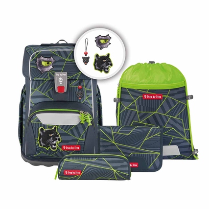 Step by Step Schulranzen GIANT Dark Cat Chiko Produktbild pa_produktabbildung_1 XL